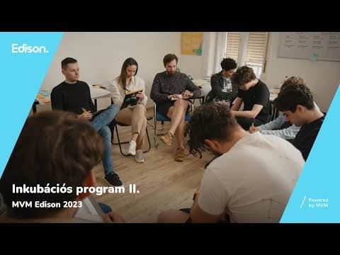 Inkubációs program II. - MVM Edison 2023